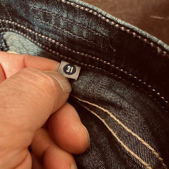 NWOT Citizens of Humanity Denim Dani Cropped Straight Leg Cuffed Jeans Size 31 - Picture 9 of 10